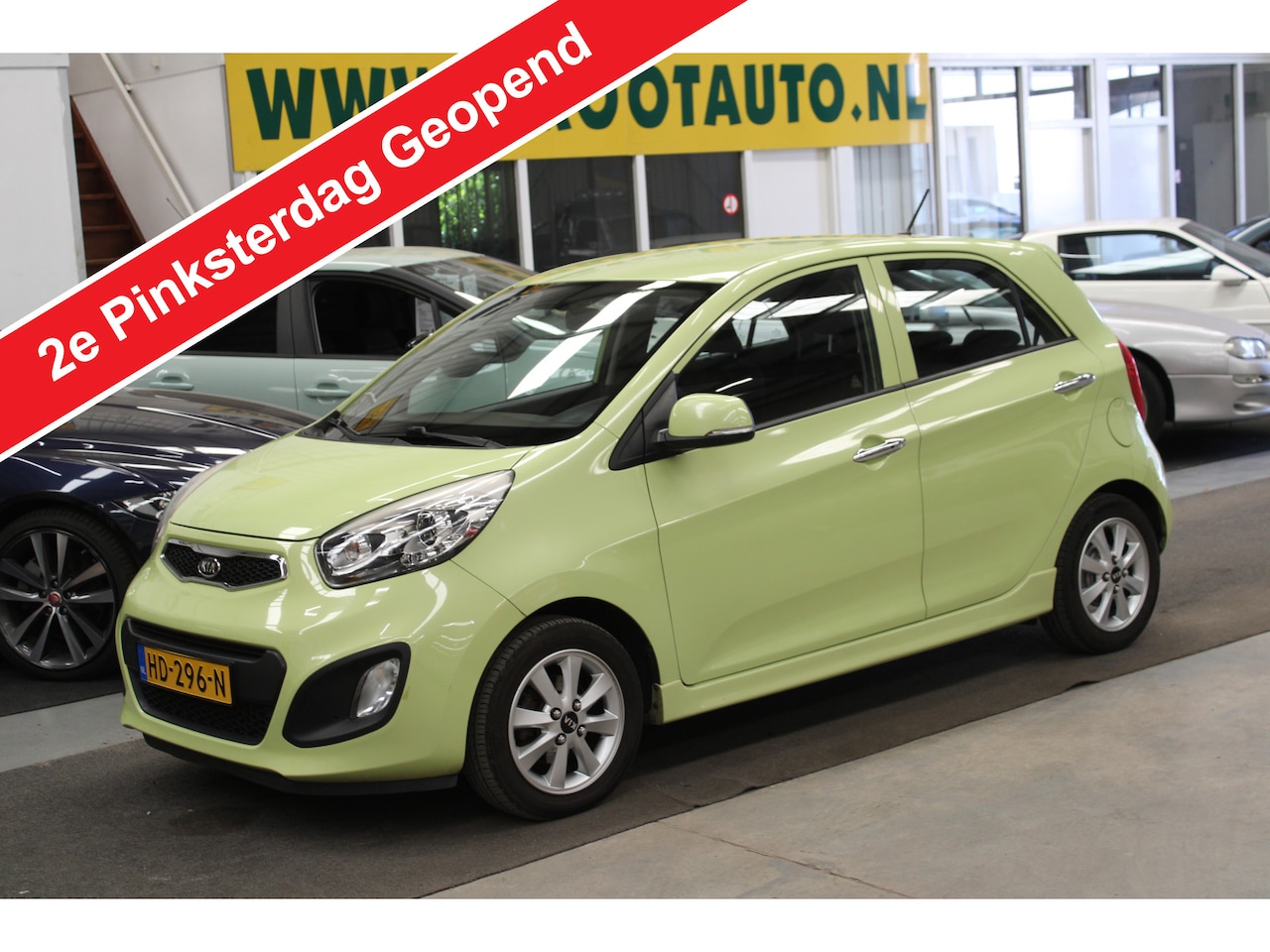 Kia Picanto - 1.2 CVVT ISG Plus Pack Airco, Isofix, Stuurbekrachtiging - AutoWereld.nl
