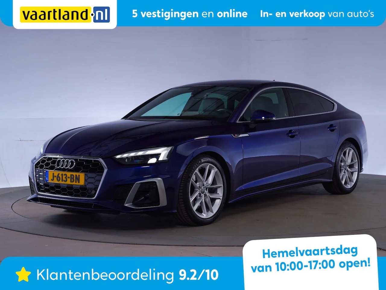 Audi A5 Sportback - 40 TFSI Launch Ed. Sport S-Line Aut. [ Virtual Stoelverarming Navi Clima ] - AutoWereld.nl