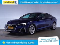 Audi A5 Sportback - 40 TFSI Launch Ed. Sport S-Line Aut. [ Virtual Stoelverarming Navi Clima ]