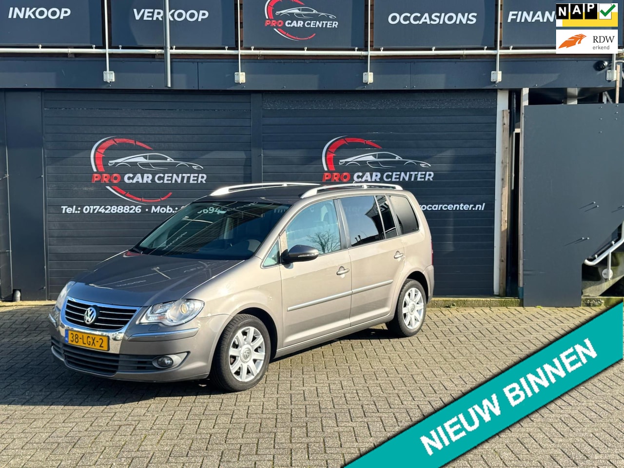 Volkswagen Touran - 1.4 TSI Highline CLIMATE|CRUISE|PDC|STOEL.VER|XENON|LMV|APK - AutoWereld.nl