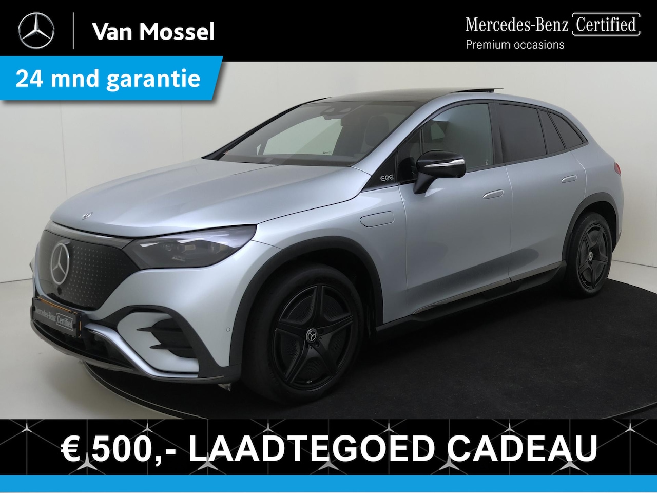 Mercedes-Benz EQE SUV - 350 4Matic AMG Line 91 kWh Luchtvering / Head-Updisplay / 360Graden-Camera / Panorama-schu - AutoWereld.nl