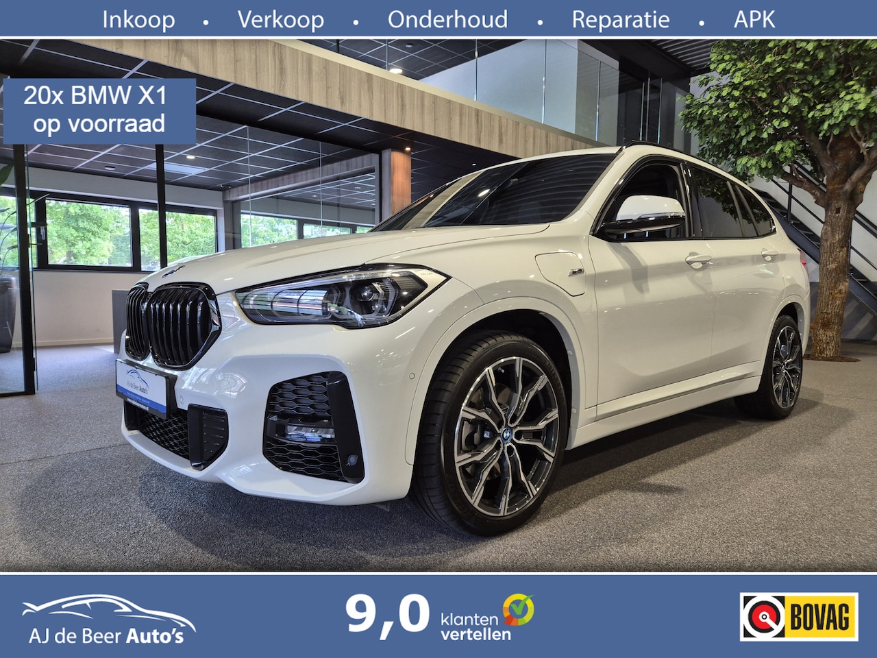 BMW X1 - xDrive25e High Executive M-sport Groot Navi | Panorama | Trekhaak afn. | Camera | 19" - AutoWereld.nl