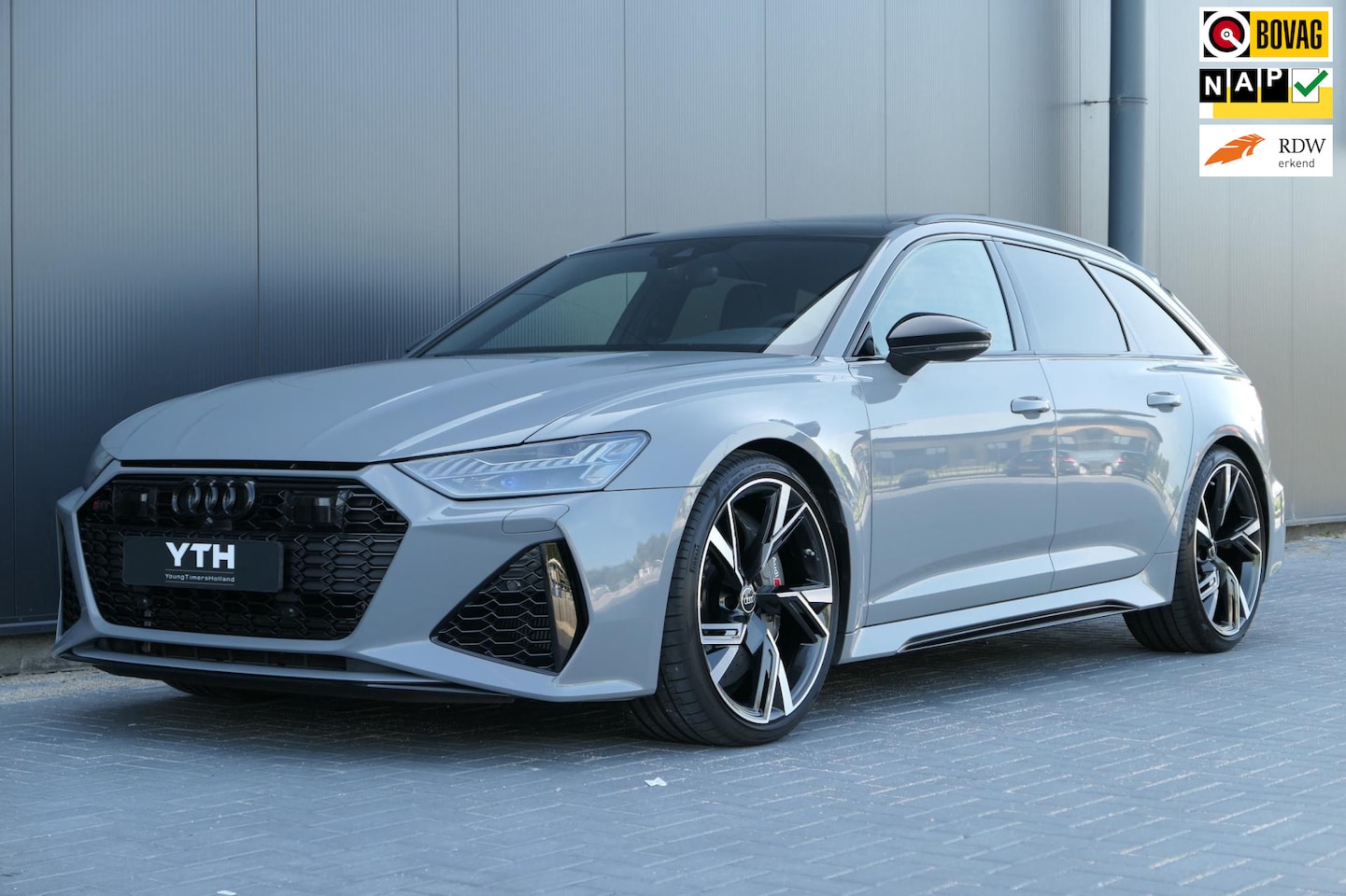 Audi A6 Avant - RS 6 TFSI quattro Dynamic Plus Pano keramisch B&O 1E EIG Dealer Onderhouden - AutoWereld.nl