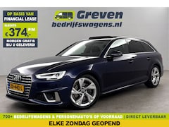 Audi A4 - 35 TFSI 150PK S-line Pano LED Clima Cruise Navigatie 18"LMV Parkeersensoren