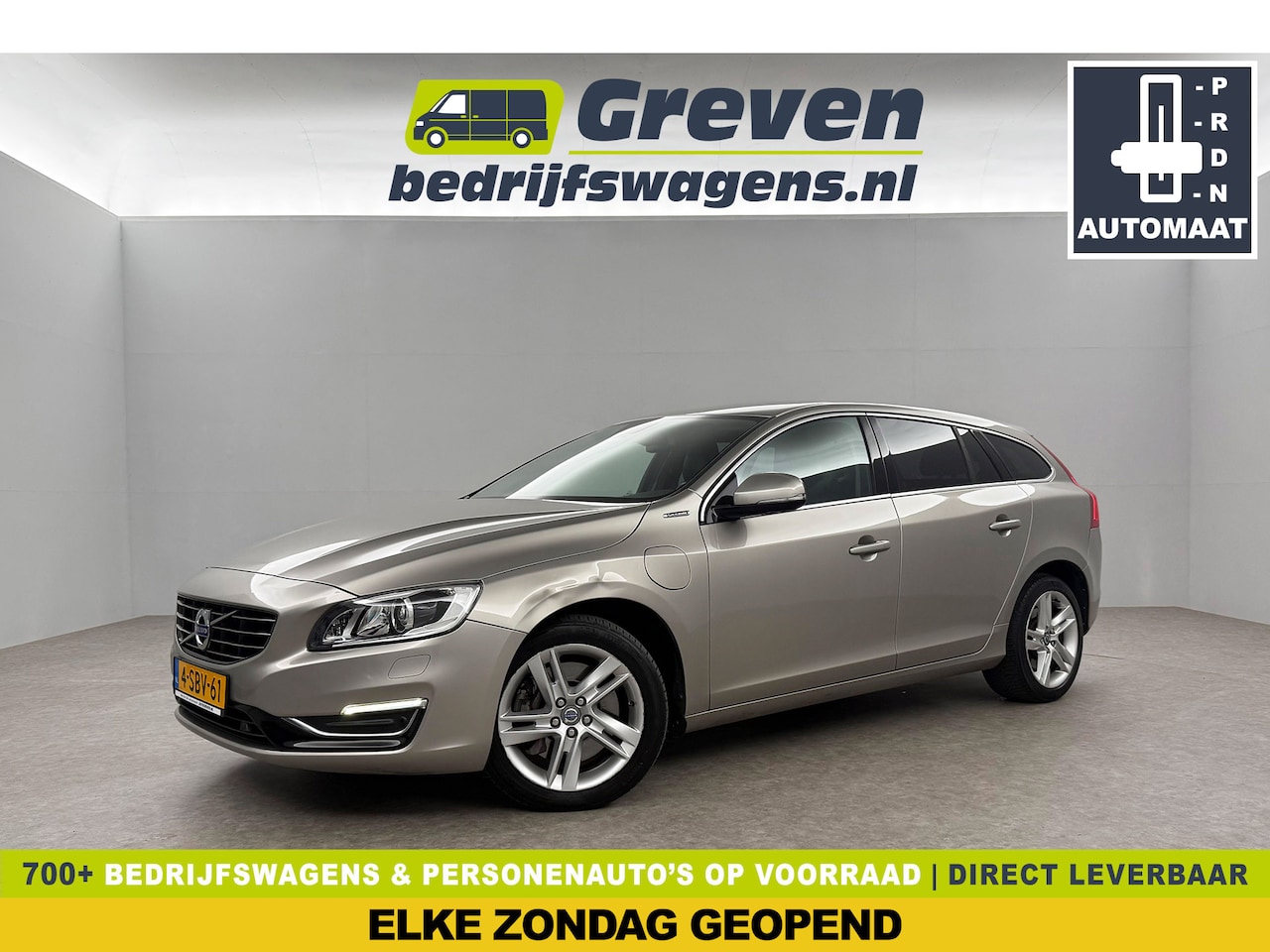 Volvo V60 - 2.4 D6 AWD Summum | 215PK | APK tot 10-2025 | LED Clima Cruise Trekhaak Leder Navi Memory - AutoWereld.nl