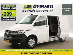 Volkswagen Transporter - 2.0 TDI L1H1 140PK Airco Carplay Cruise 2xSchuifdeur Navigatie PDC 3 Persoons Elektrpakket