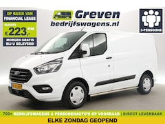 Ford Transit Custom - 2.0 TDCI L1H1 Airco Cruise Camera Navigatie 3 Persoons PDC LED Elektrpakket Trekhaak