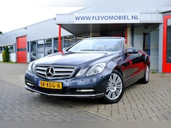 Mercedes-Benz E-klasse Cabrio - 200 CGI 184pk Avantgarde Aut. Leder|Airscarf|Xenon|Navi|LMV