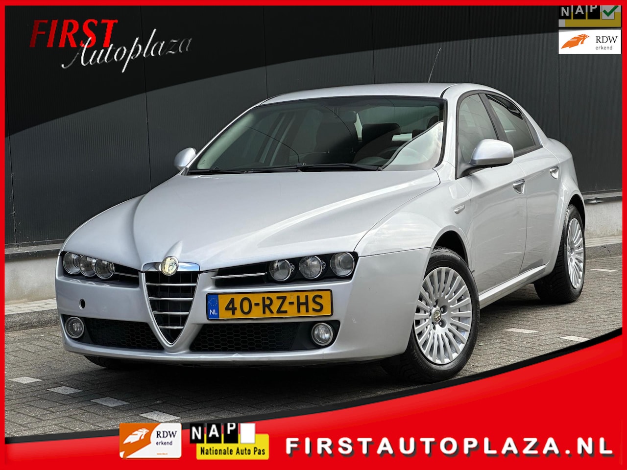 Alfa Romeo 159 - 1.9 JTS Progression 6-BAK/CRUISE/AIRCO | NETTE AUTO ! - AutoWereld.nl