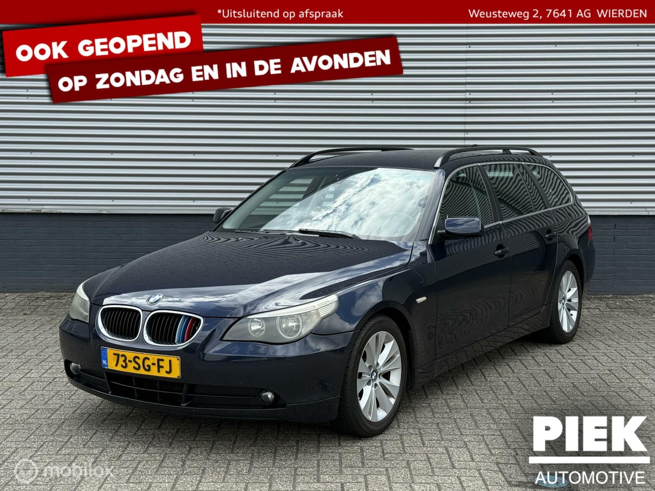 BMW 5-serie Touring - 523i High Executive AUTOMAAT NETTE STAAT - AutoWereld.nl