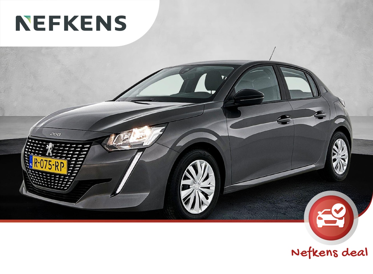 Peugeot 208 - Active 75 pk | Navigatie | Airco | Cruise Control | DAB Ontvanger | Bluetooth | Lederen St - AutoWereld.nl