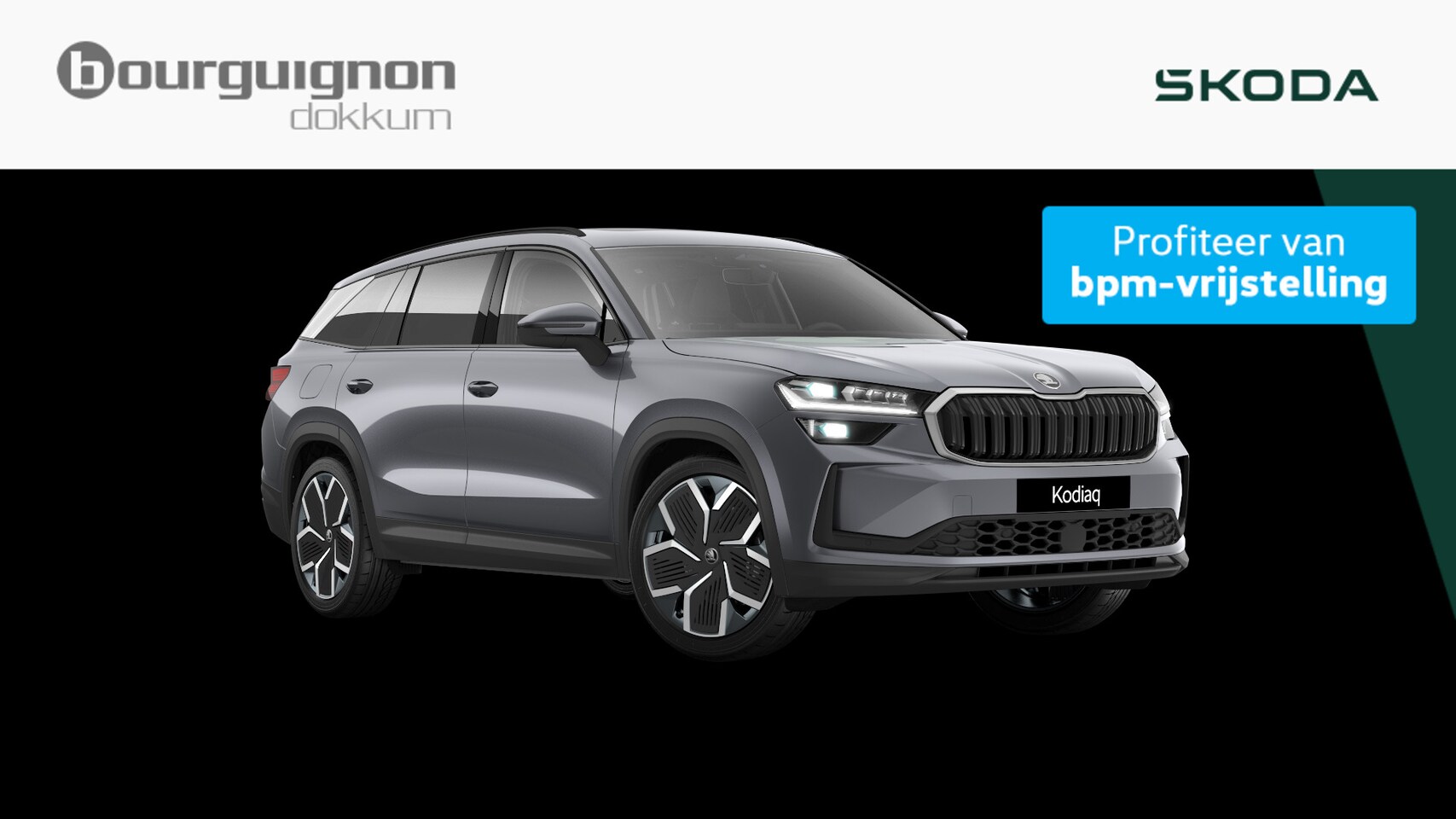 Skoda Kodiaq - 1.5 TSI PHEV Sportline Business | 204Pk | 20Inch | Pano Dak | Trekhaak | Matrix LED | LED - AutoWereld.nl