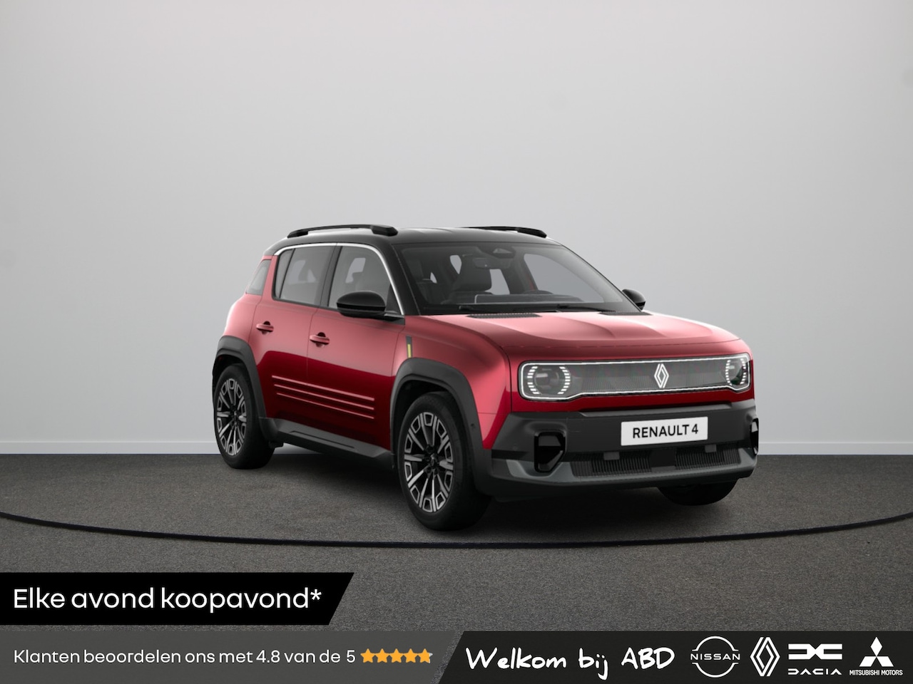 Renault 4 - Iconic Comfort range | Achteruitrijcamera | Elektrisch verwarmbare voorstoelen | Elektroni - AutoWereld.nl