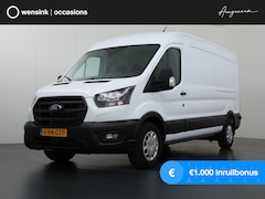 Ford Transit - 350 2.0 TDCI L3 H2 TREND | TREKHAAK 2500KG AHW | CLIMATE CONTROL | NAVIGATIE | PARKEERSENS