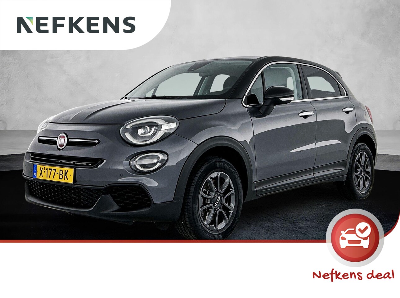 Fiat 500 X - SUV Lounge 150 pk Automaat | Navigatie | Achteruitrijcamera | Parkeersensoren Voor en Acht - AutoWereld.nl