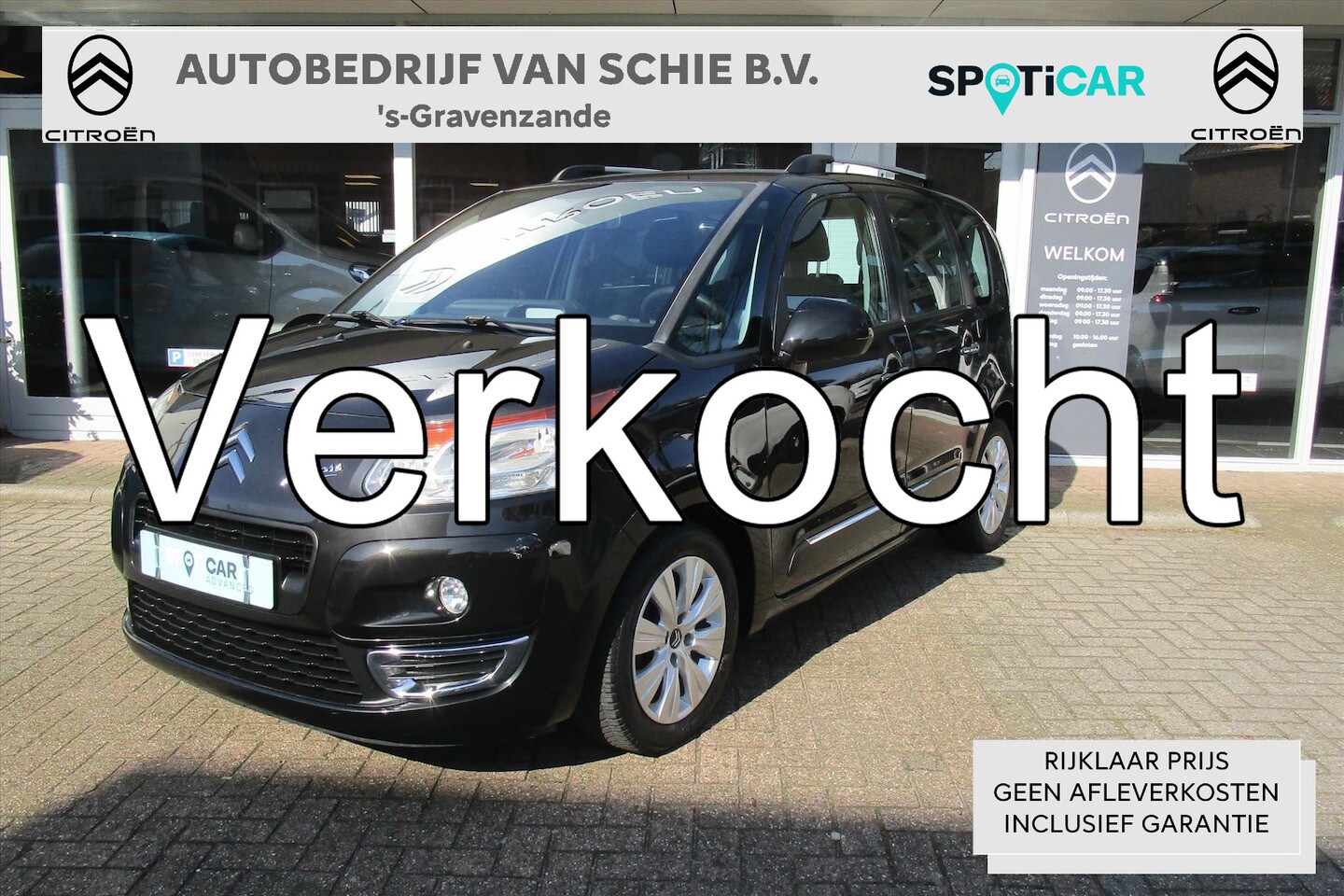 Citroën C3 Picasso - VTi 120 AUTOMAAT Exclusive | Navigatie | Trekhaak | Parkeersensoren - AutoWereld.nl