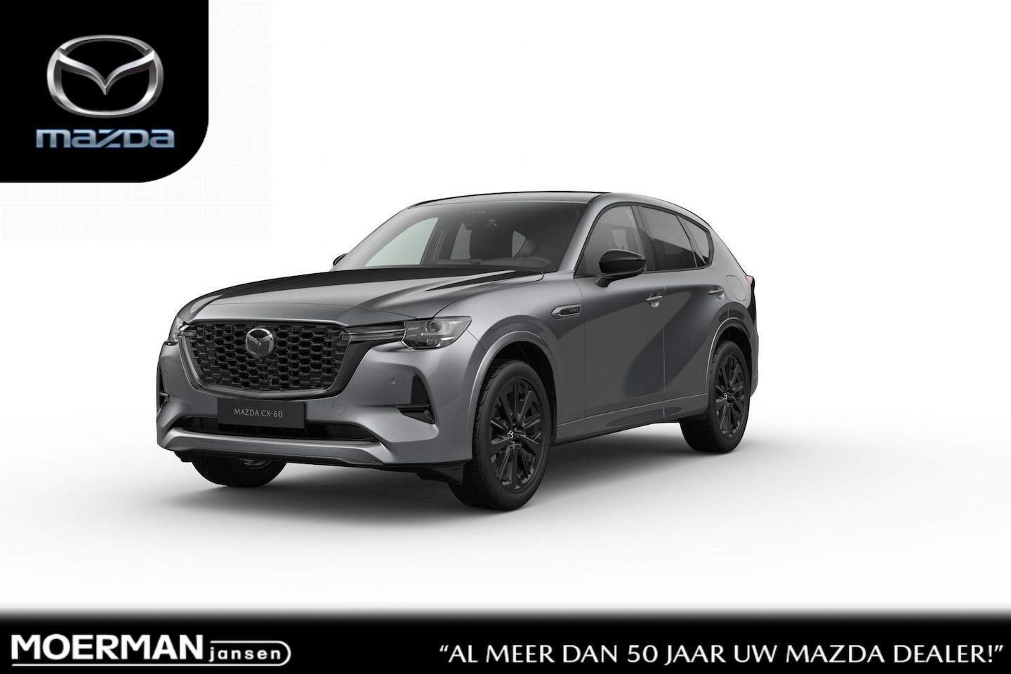 Mazda CX-60 - Homura Plus | 12,3-inch TFT-kleurendisplay met bediening via centrale HMI Commander, touch - AutoWereld.nl
