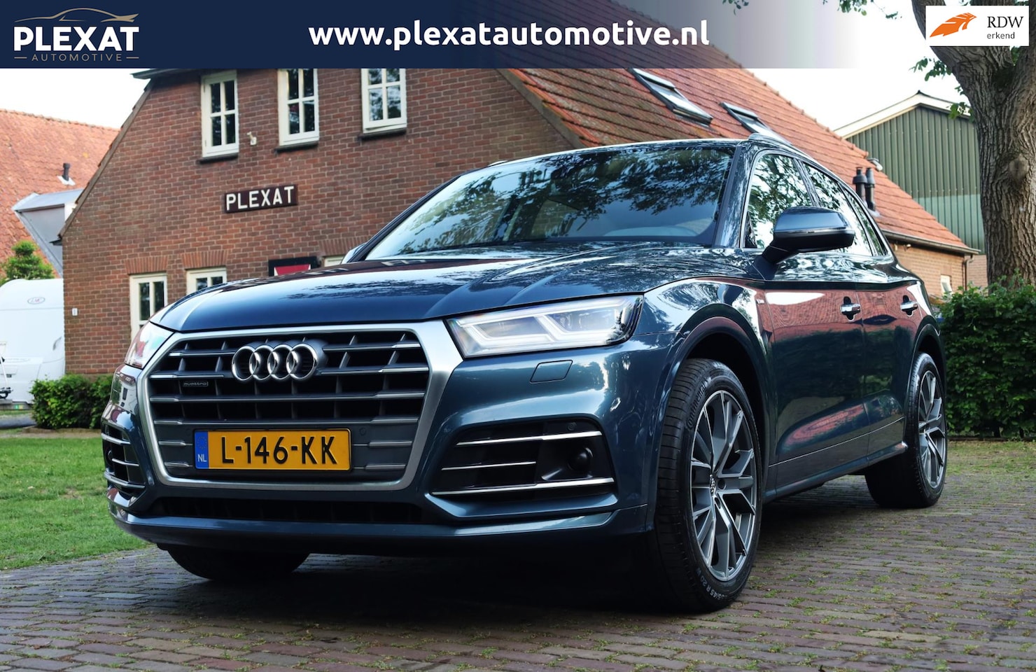 Audi Q5 - 40 TDI 190PK quattro Design Pro Line Plus Aut. | S-Line | Panorama | Adaptief | 20 Inch | - AutoWereld.nl