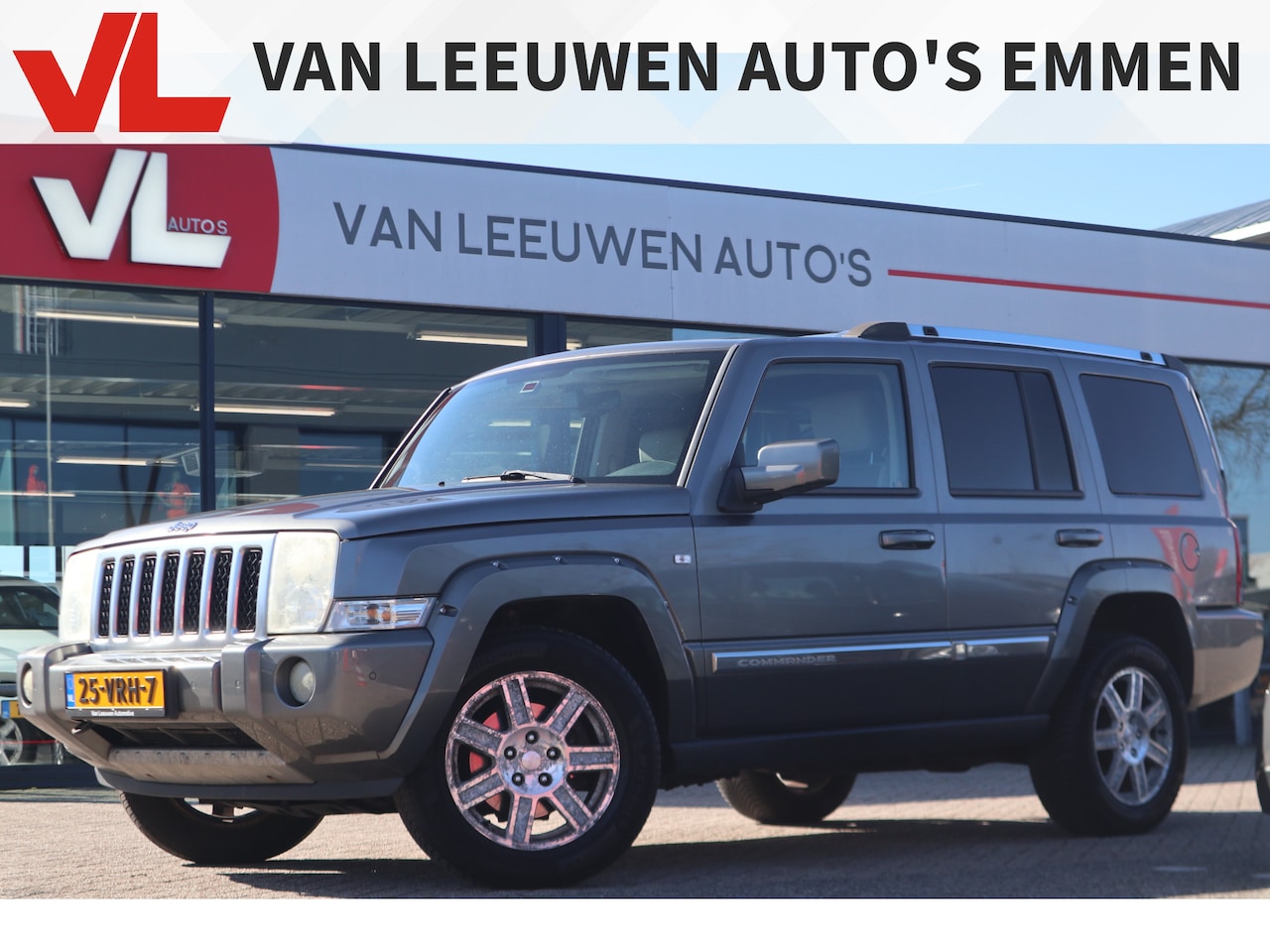 Jeep Commander - 3.0 CRD Limited | Grijs Kenteken | Stoelverwarming | Trekhaak - AutoWereld.nl