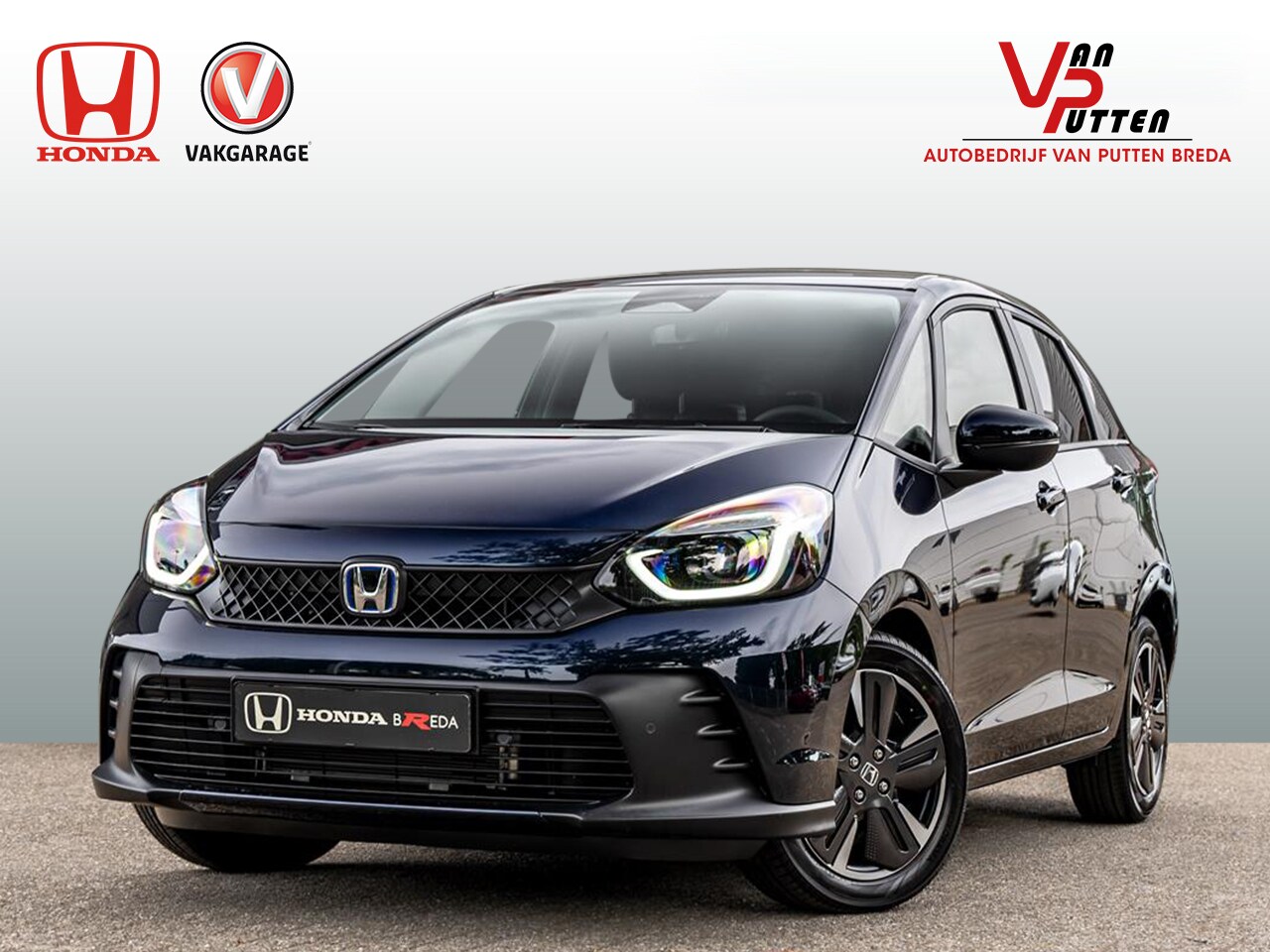 Honda Jazz - 1.5 Full Hybrid Advance | Midnight Blue Beam metallic | NL auto | verwarmd stuurwiel | Ada - AutoWereld.nl