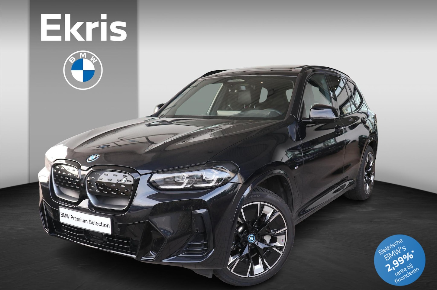 BMW iX3 - High Executive | Shadow Line Pack | Harman Kardon | Elektr. Verstelb. Stoelen | Panoramada - AutoWereld.nl