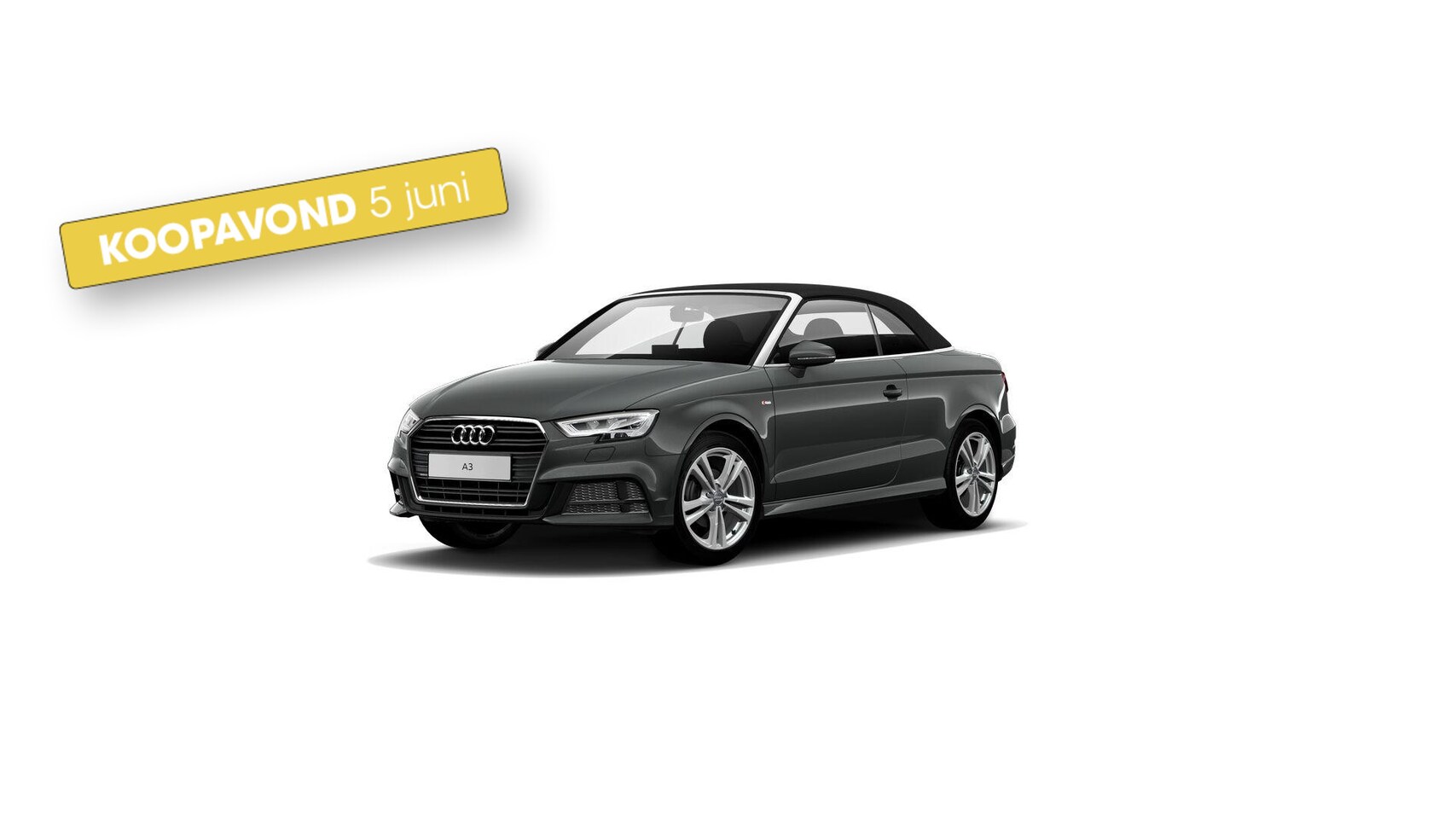 Audi A3 Cabriolet - 1.5 TFSI CoD Sport S Line Edition | 150 PK | Automaat | Multifunctioneel stuurwiel | Cruis - AutoWereld.nl