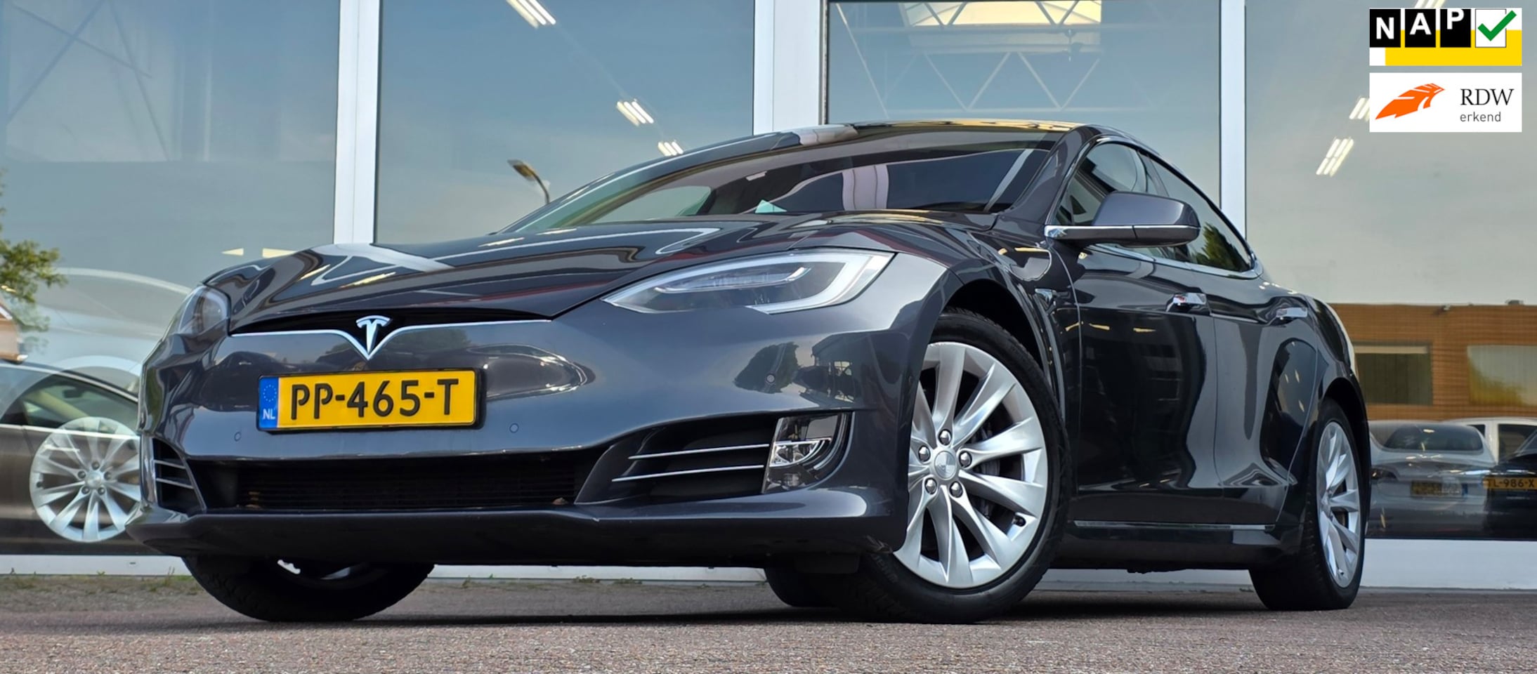 Tesla Model S - 75 Business Economy Panoramadak FSD comp. PDC voor en achter Mooi! - AutoWereld.nl