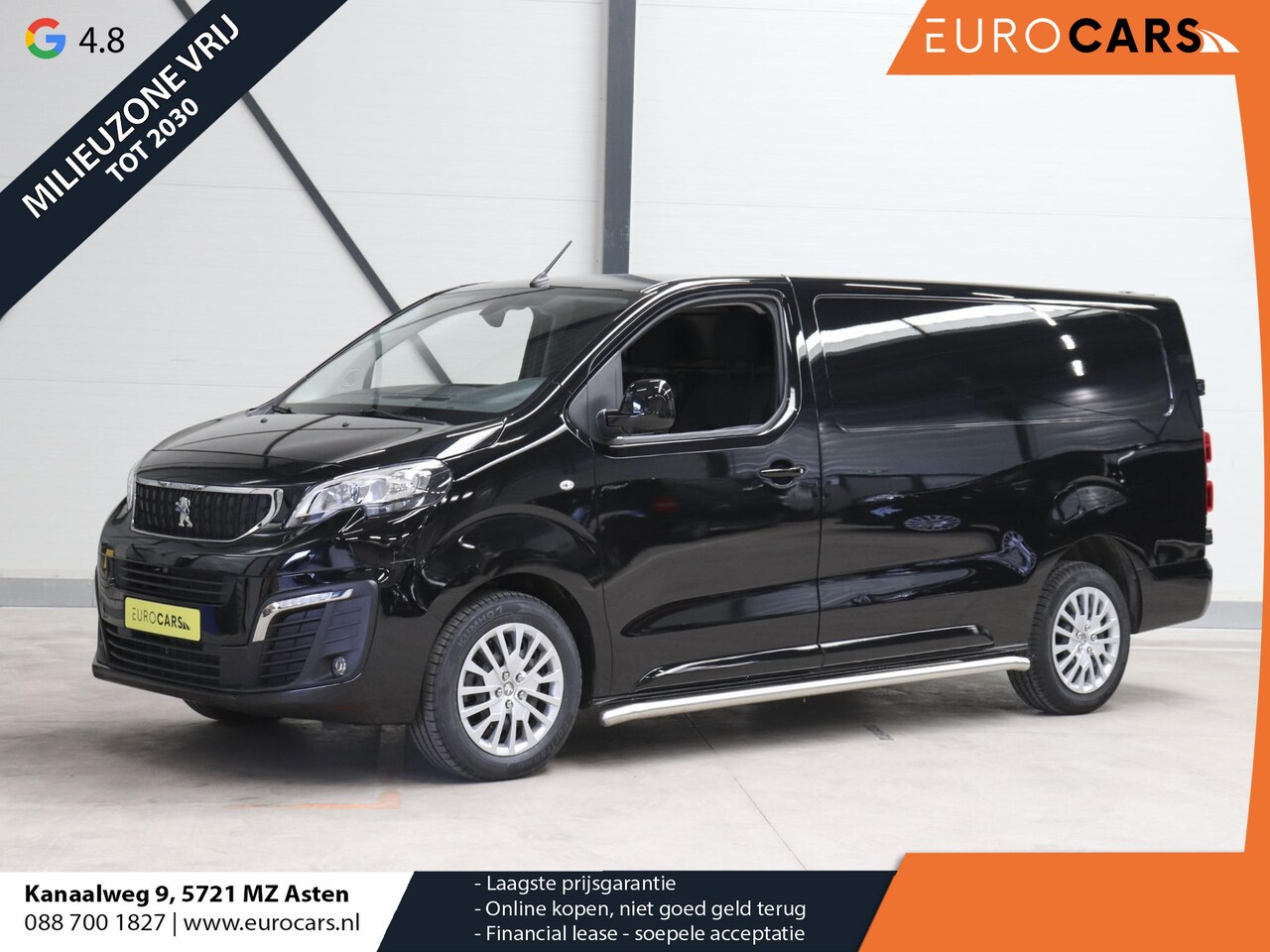 Peugeot Expert - 2.0 BlueHDI 145PK L3 Automaat Airco Navigatie Trekhaak Cruise Control - AutoWereld.nl