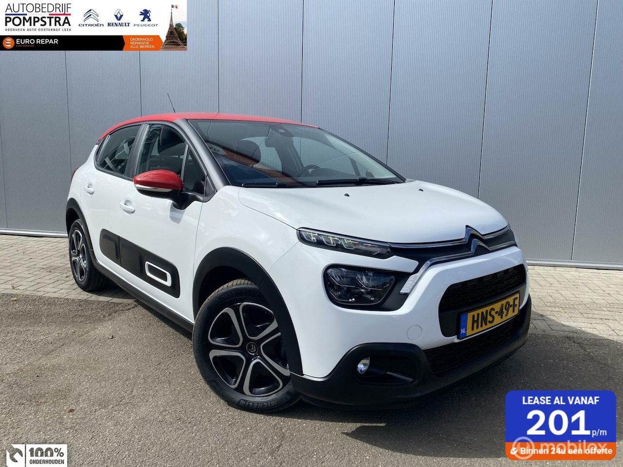 Citroën C3 - 1.2 PT 83 PK Business NAVI/CLIMA/PDC/24 MND GAR - AutoWereld.nl