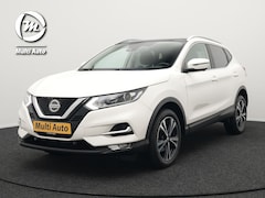 Nissan Qashqai - 1.3 DIG-T N-Connecta Automaat Dealer O.H. | Panodak | Sportstoelen Verwarmd | Apple Carpla