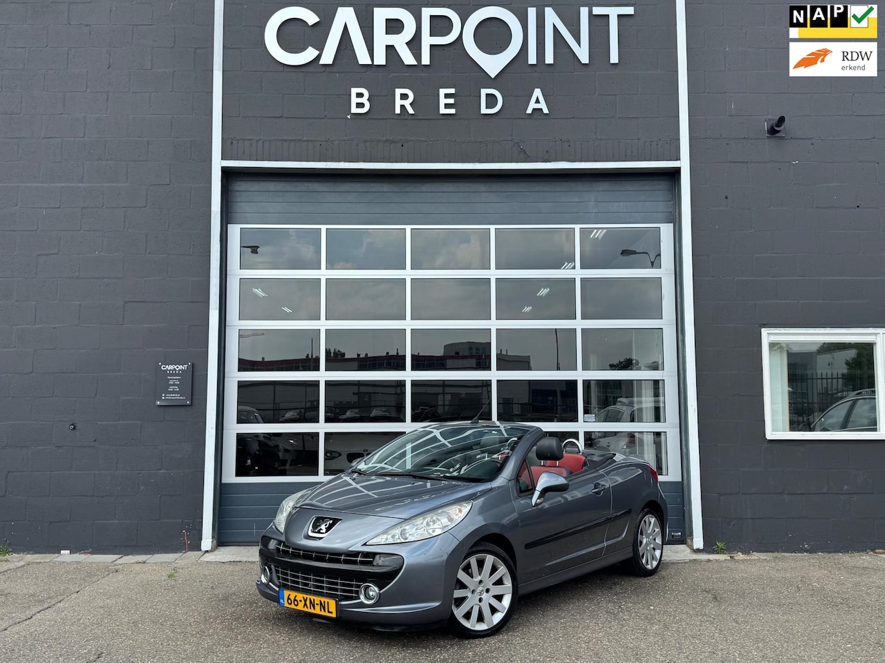 Peugeot 207 CC - 1.6-16V T Sport 1.6-16V T Sport, LEER, CLIMA, CRUISE, NAP, APK - AutoWereld.nl