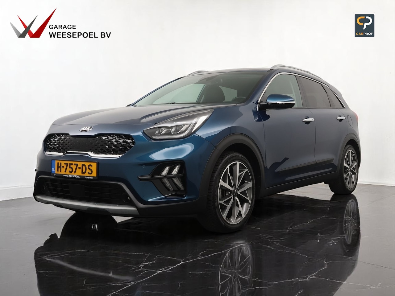 Kia Niro - 1.6 GDi Hybrid ExecutiveLine - Navigatie - Camera - Lederen bekleding - Stoel- en stuurver - AutoWereld.nl