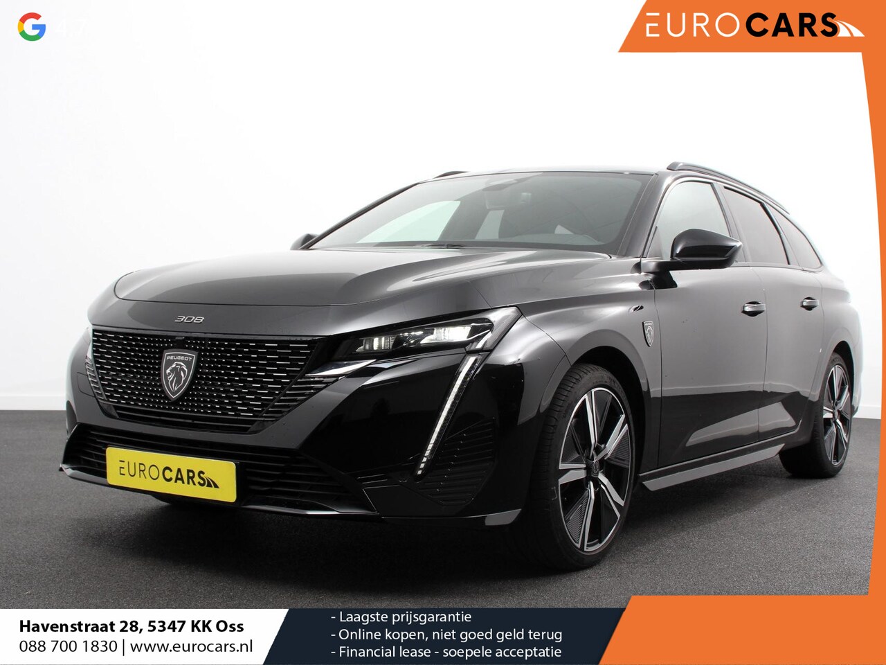 Peugeot 308 - 1.2 PureTech 130pk Automaat GT SW Climate control Adaptive cruise control Parkeersensoren - AutoWereld.nl
