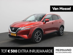 Nissan Qashqai - 1.3 MHEV Xtronic Tekna | 360 camera | NAVI | Panorama dak | LMV | Apple Carplay & Android