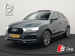 Audi Q3 - 1.4 TFSI CoD Sport 2x S Line 150pk | Panodak | LED | Navigatie | Sport Stoelen Half Leder