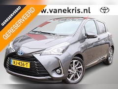 Toyota Yaris - 1.5 Hybrid Premium, Panorama dak, Half lederen bekleding, Navigatie, 16" LM velgen, Keyles