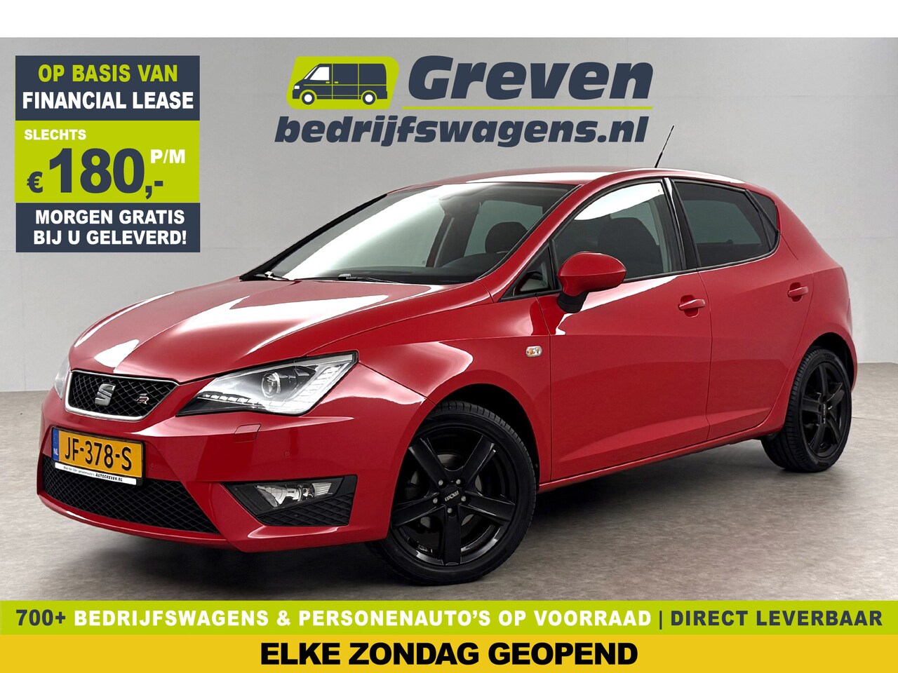 Seat Ibiza - 1.0 EcoTSI FR Clima Carplay Cruise LED Navigatie Parkeersensoren 16"LMV - AutoWereld.nl