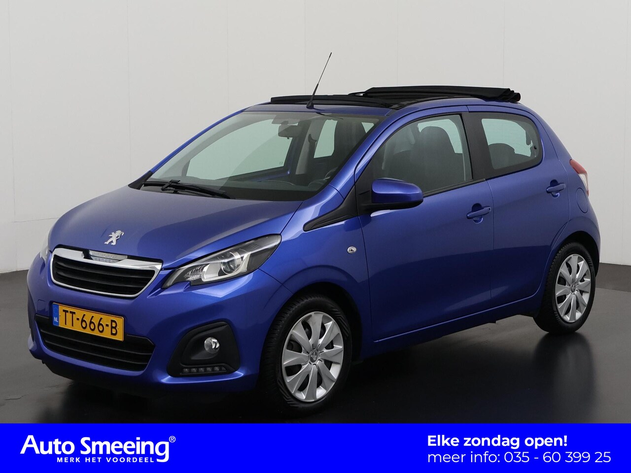 Peugeot 108 - 1.0 e-VTi Active TOP! | Vouwdak | Airco | Bluetooth | Zondag Open! - AutoWereld.nl