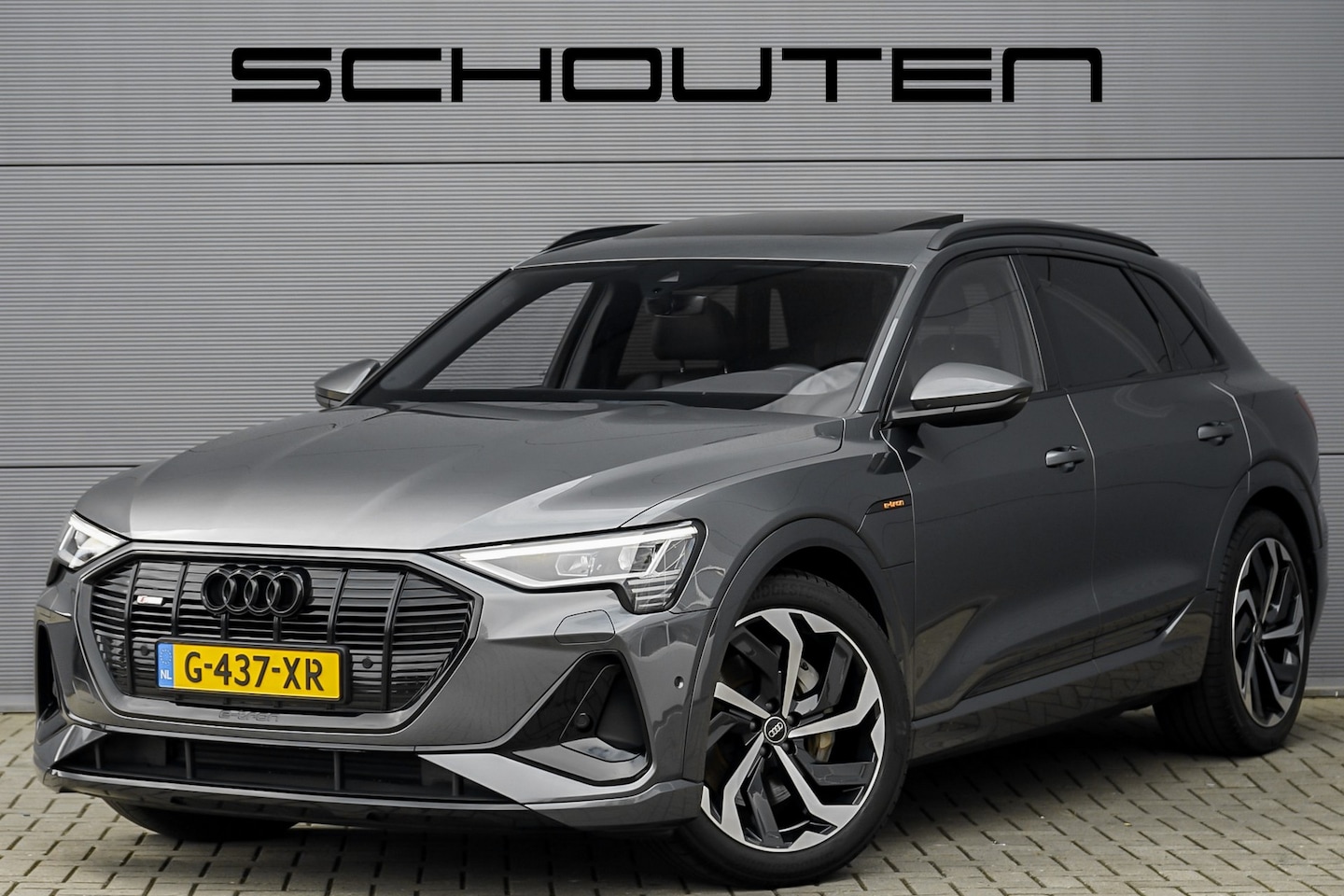 Audi e-tron - 50 Quattro Launch Ed S-Line Black 71 kWh Pano ACC 21" - AutoWereld.nl