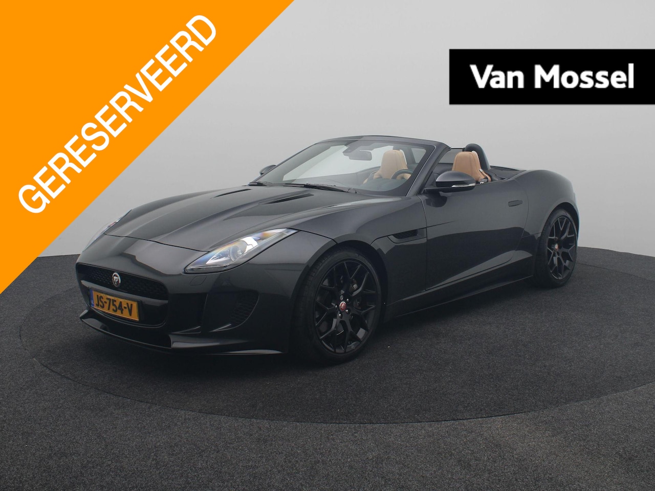Jaguar F-type - 3.0 V6 Convertible | Org NL-auto | Lage kilometerstand | Leder | Sportuitlaat | 340pk | - AutoWereld.nl