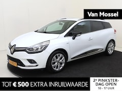 Renault Clio Estate - 0.9 TCe 90 PK Limited Navigatie | Airco | Parkeersensoren Achter | Trekhaak | Cruise Contr