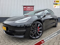 Tesla Model 3 - Performance AWD 75 kWh VAN 1e EIGENAAR | 462PK