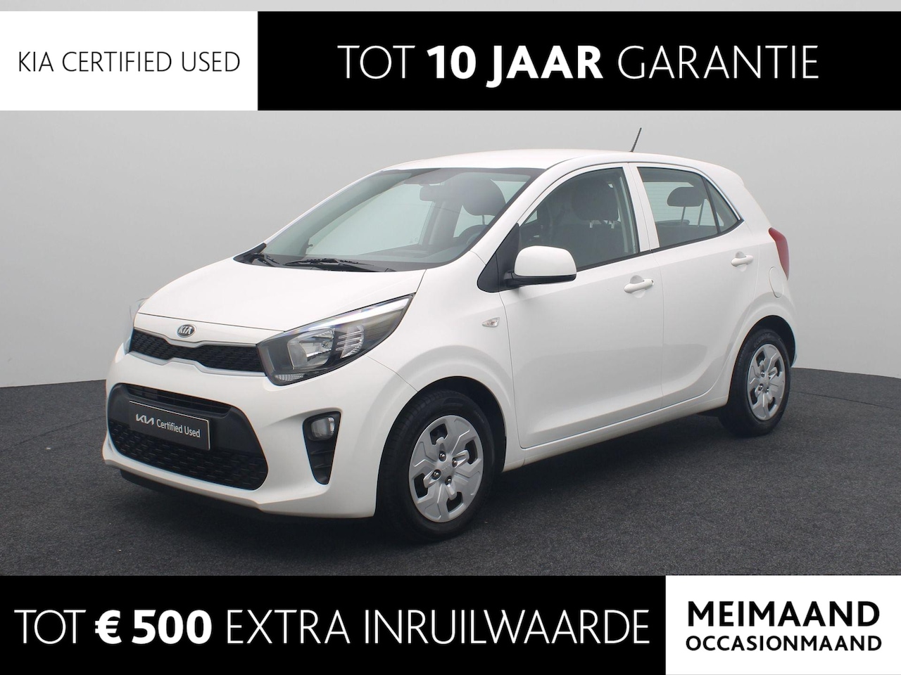 Kia Picanto - 1.0 CVVT EconomyPlusLine Airco | Bluetooth | Centrale deurvergrendeling incl. afstand.bed. - AutoWereld.nl