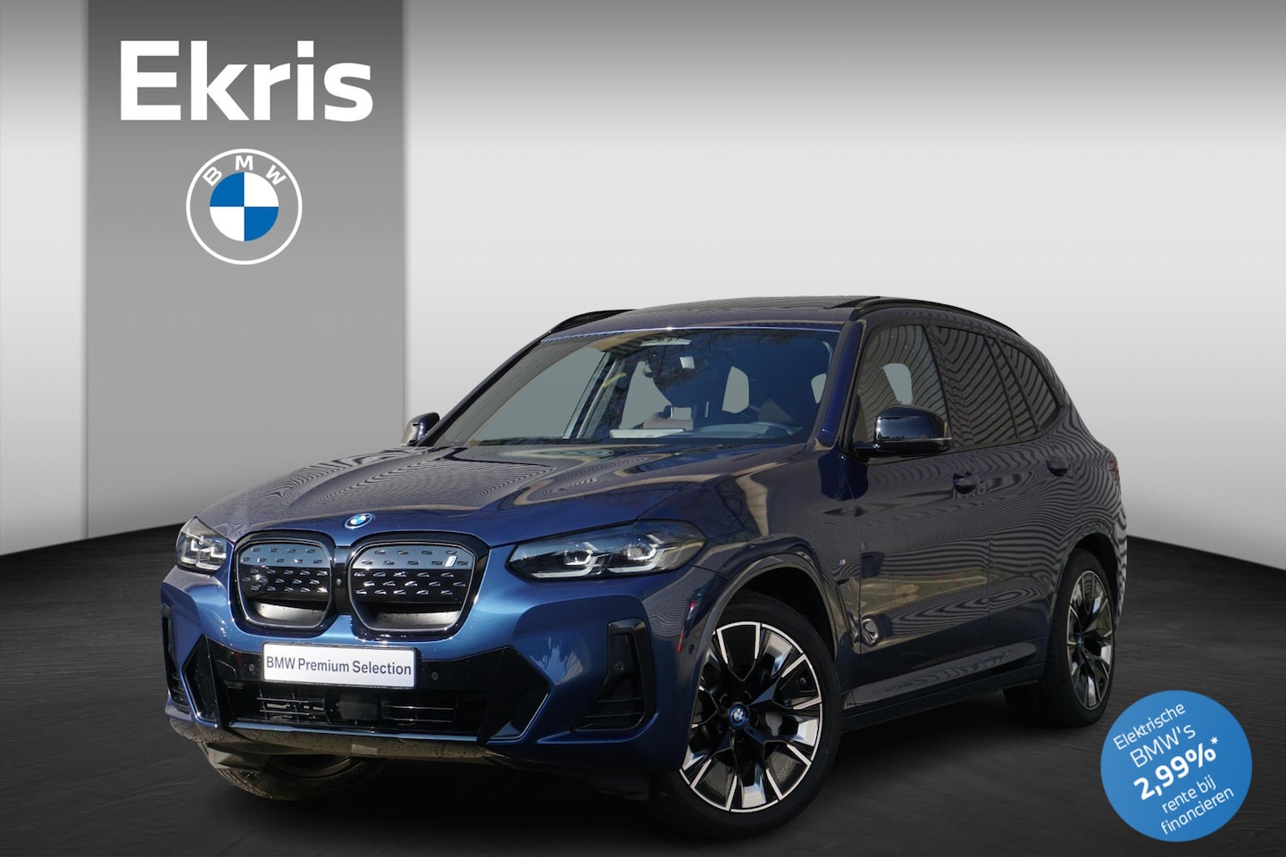 BMW iX3 - High Executive 80 kWh Trekhaak | Schuifkanteldak | Harmon Kardon - AutoWereld.nl