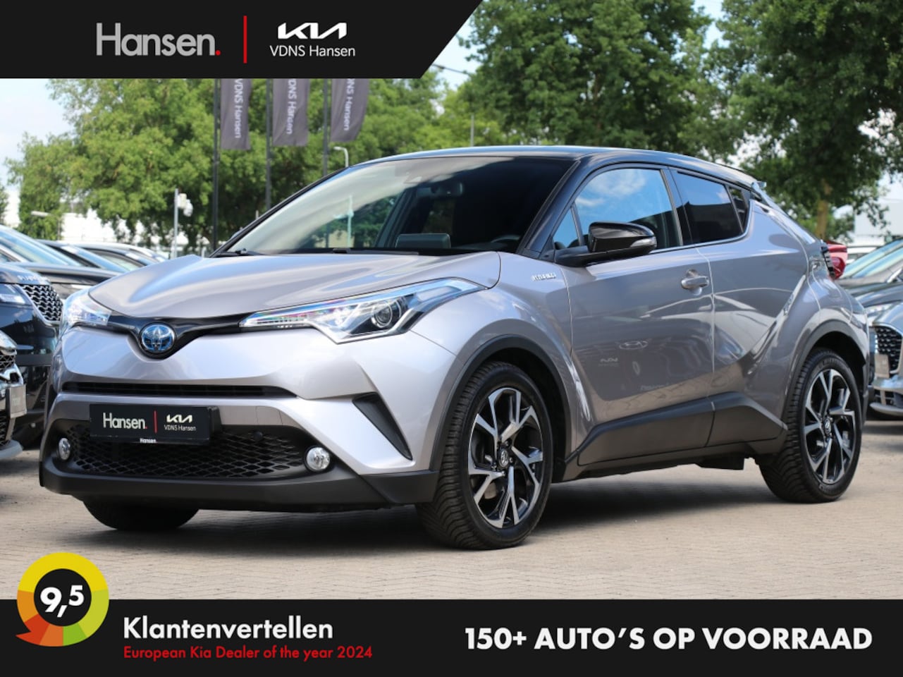Toyota C-HR - 1.8 Hybrid Dynamic I Navi I Trekhaak I Keyless I Camera - AutoWereld.nl