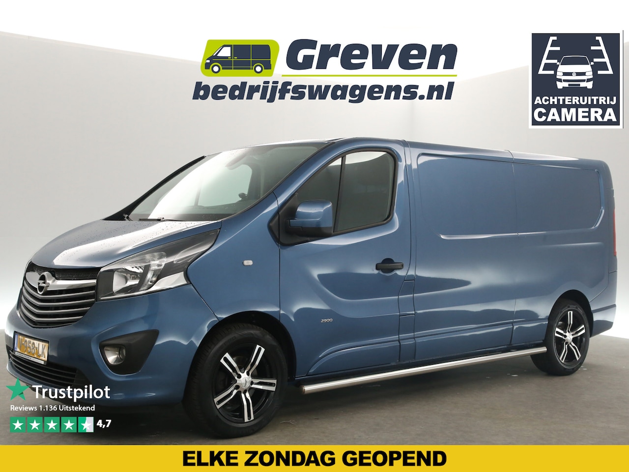 Opel Vivaro - 1.6 CDTI L2H1 | APK tot 26-03-2025 | Airco Camera Cruise Navi PDC 3 Persoons Trekhaak 17"L - AutoWereld.nl