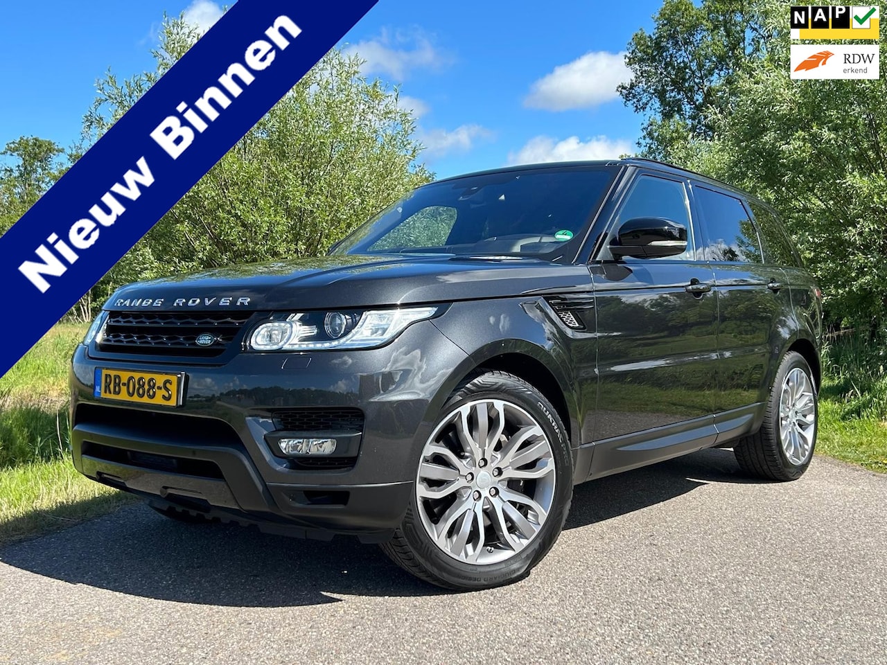 Land Rover Range Rover Sport - 3.0 SDV6 HSE / Automaat / Panorama Schuifdak / Airco - Clima / Full Leder / Camera / Stoel - AutoWereld.nl