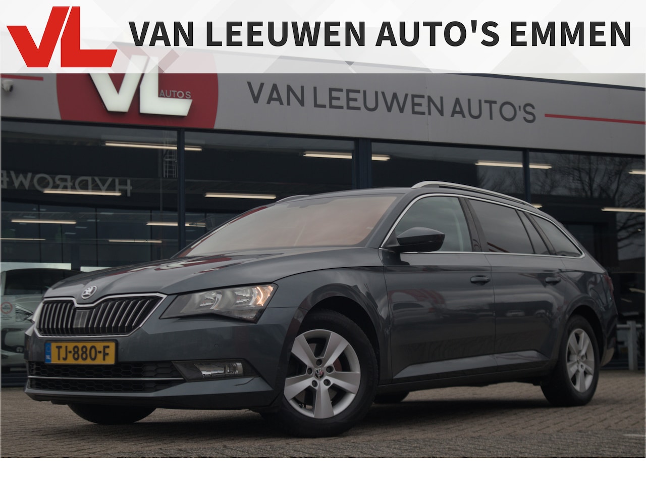 Skoda Superb Combi - 2.0 TDI Ambition | Apple Carplay | Navi | Stoelverwarming - AutoWereld.nl