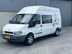 Ford Transit - 350L 2.4TDdi SHD 125 PK LANG HOOG+7 PERSOONS DUBBELE CABINE+VELGEN+TREKHAAK