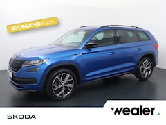 Skoda Kodiaq - 1.5 TSI Sportline Business | 150 PK | Automaat | Trekhaak wegklapbaar | Voorstoelen verwar